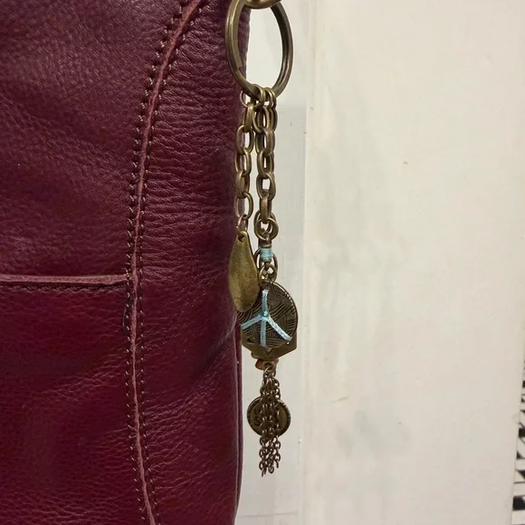 The Sak Lucia Leather crossbody purse Shoulder Bag - Picture 3 of 9